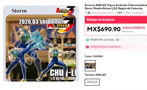 PREVENTA DE CHUN LI DE STORM ARENA NO COBRA TAXES