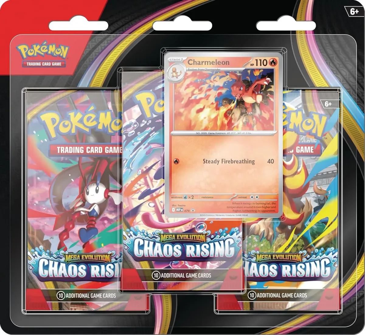 MAS PIEZAS DEL BLISTER CHAROS RIGINS DE CHARMELEON
