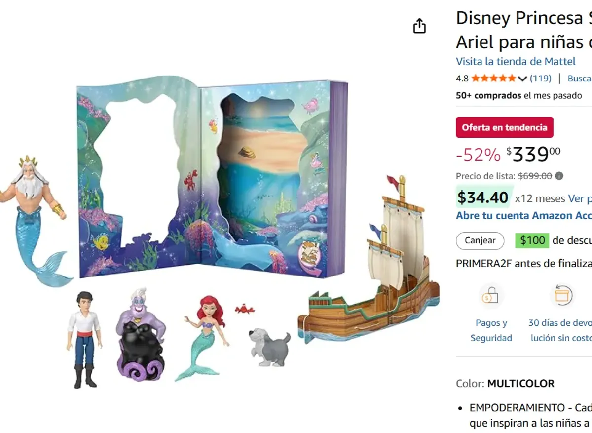 Disney Princesa Set de Juego 