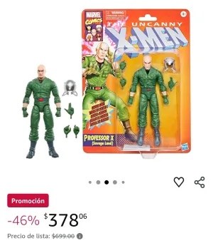 Marvel Legends Series, Professor X (Savage Land), Cómics de Marvel, Figura Coleccionable de 15 cm