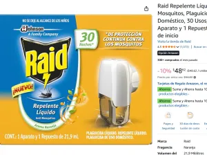 Raid Repelente Líquido