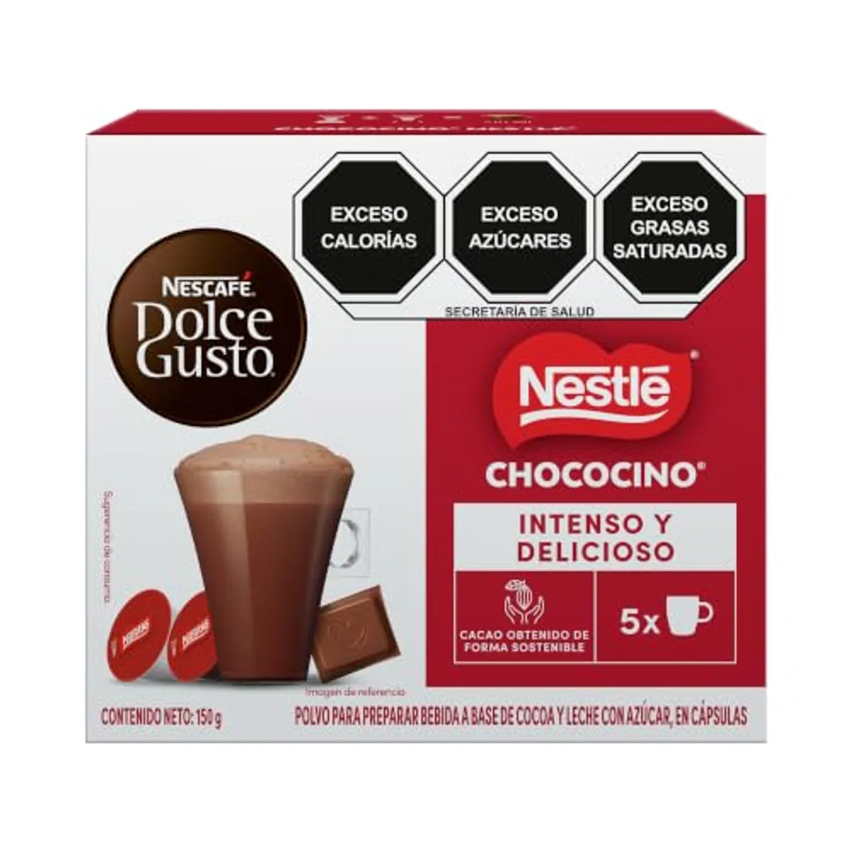 NESCAFÉ Dolce Gusto Chococino 10 Cápsulas de Chocolate