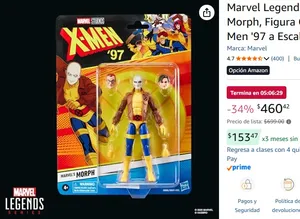 Marvel Legends Series, Marvel'S Morph, Figura Coleccionable X-Men '97 a Escala de 15 cm
