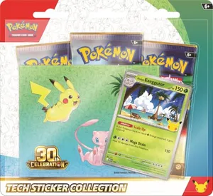 Pokémon TCG: 30th Celebration Tech Sticker Collection