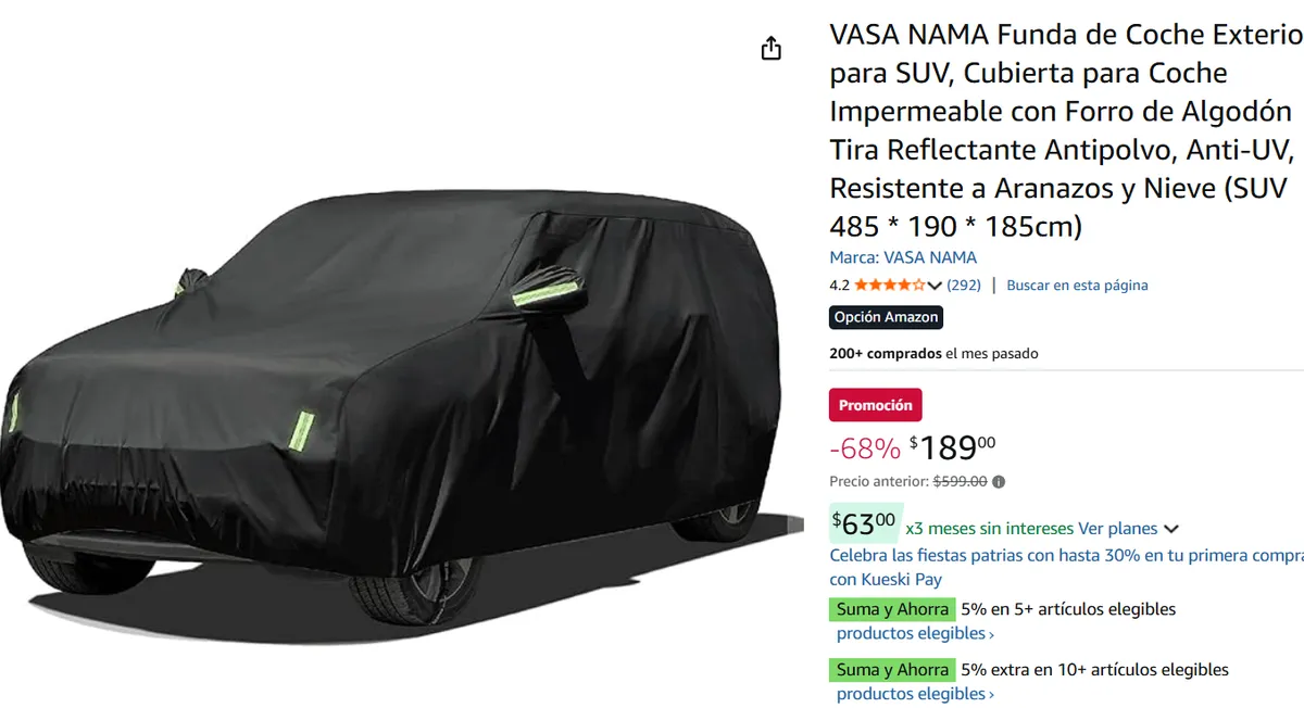 Funda de Coche Exterior 