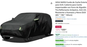 Funda de Coche Exterior 