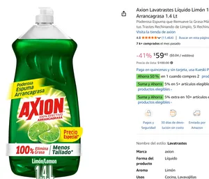 Lavatrastes Líquido 
