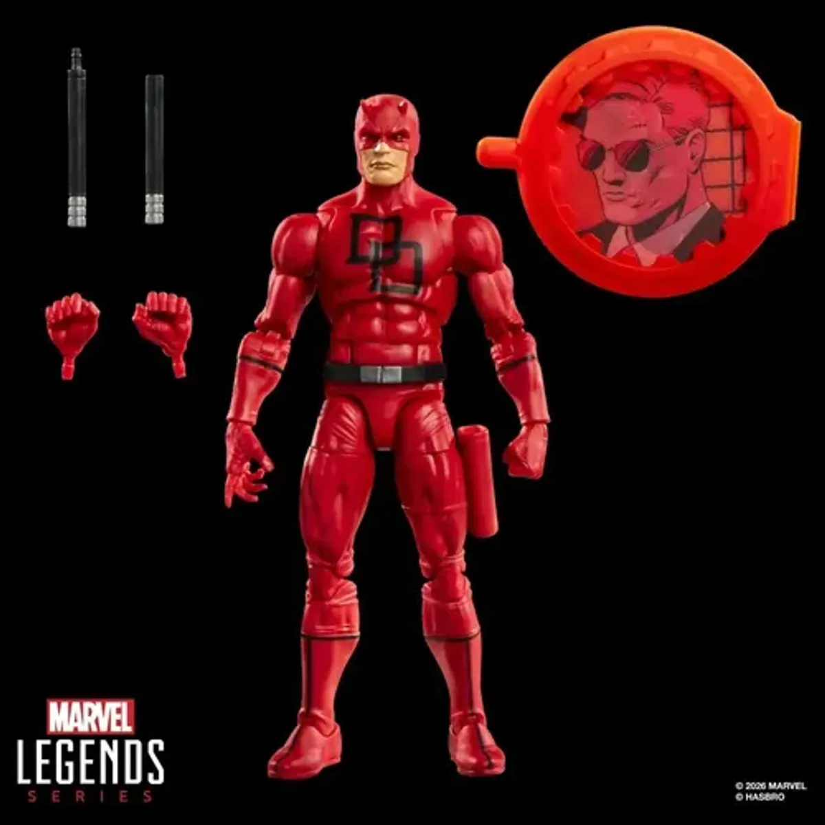 Figura De Acción Marvel Legends Series Secret Wars Daredevil