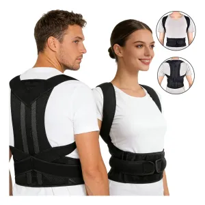 Corrector Postura Espalda Para Hombre Y Mujer Ajustable Faja