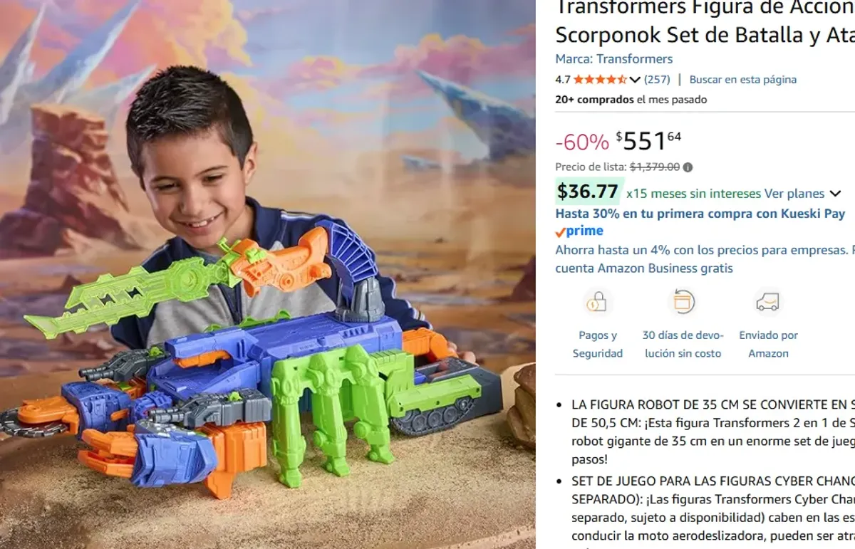 LIQUIDACIÓN DE SCORPONOK CYBERWORLD