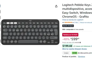 Teclado Bluetooth multidispositivo