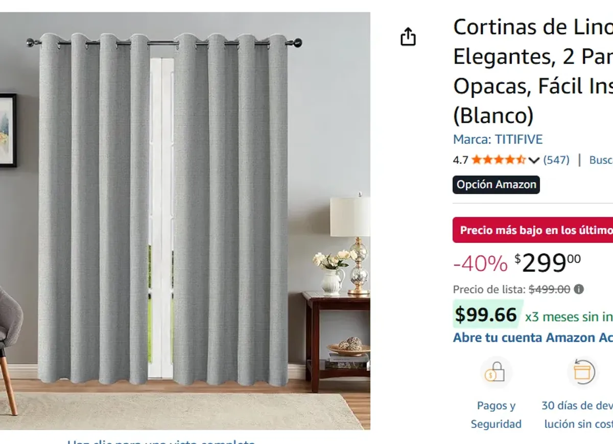 Cortinas Blackout 