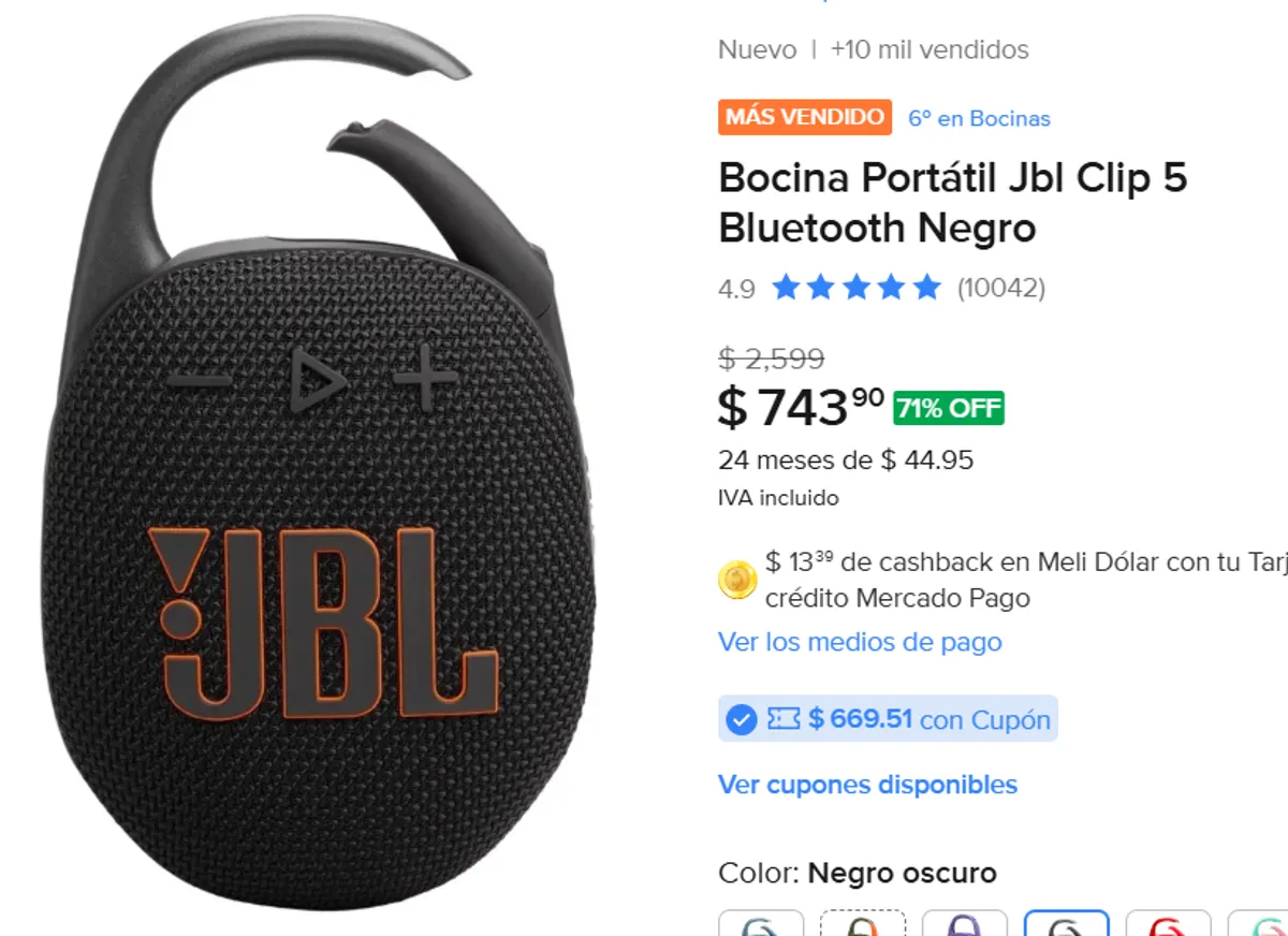 Bocina Portátil Jbl 
