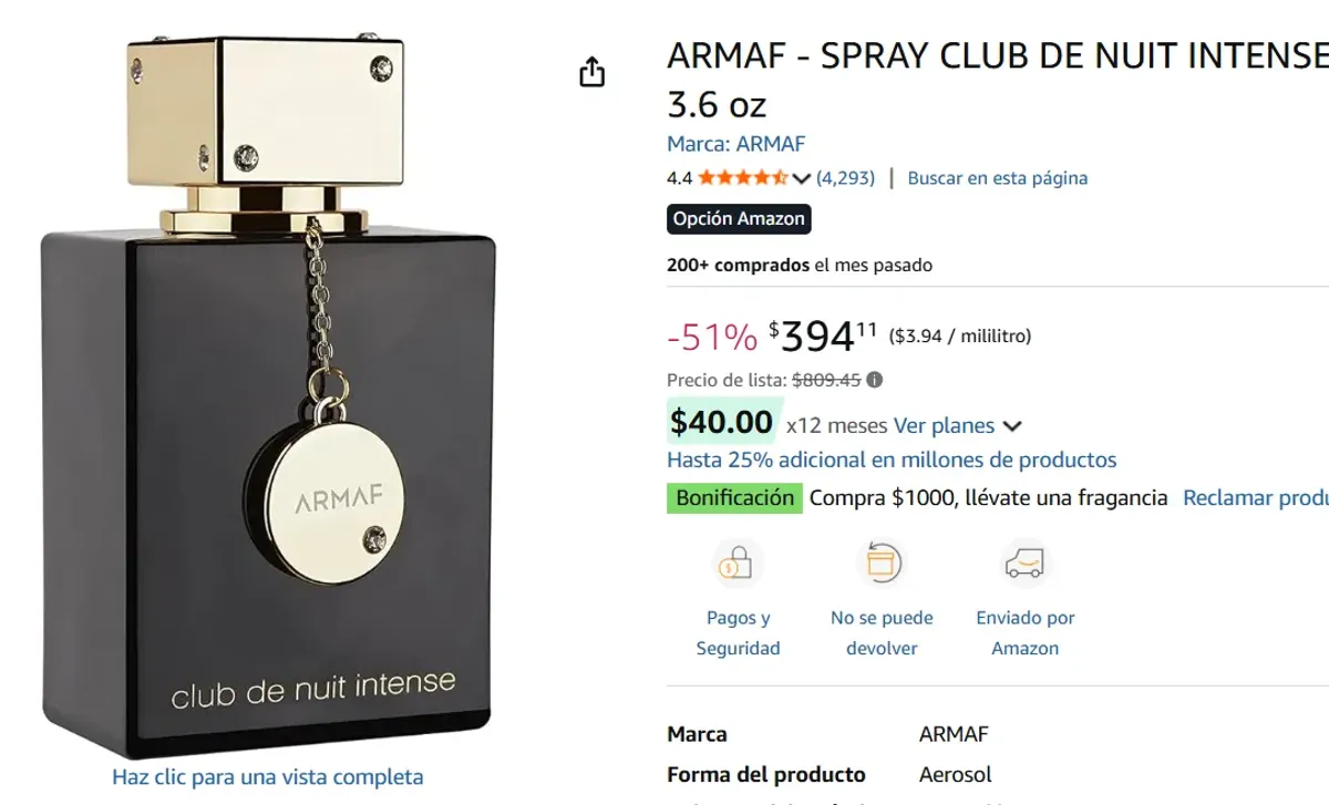 ARMAF edp