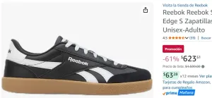 Reebok Reebok Smash Edge S Zapatillas para Unisex-Adulto