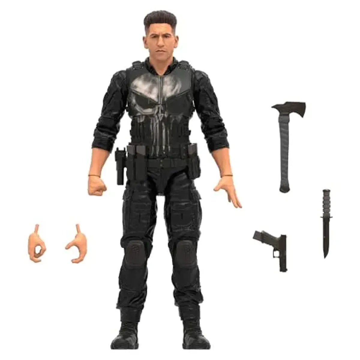 MARVEL Legends Series, Daredevil: Born Again, Figura de acción de Punisher de 15 cm