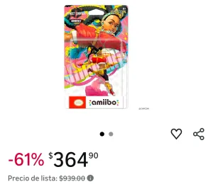 AMIIBO DE KIMBERLY DE STREET FIGHTER