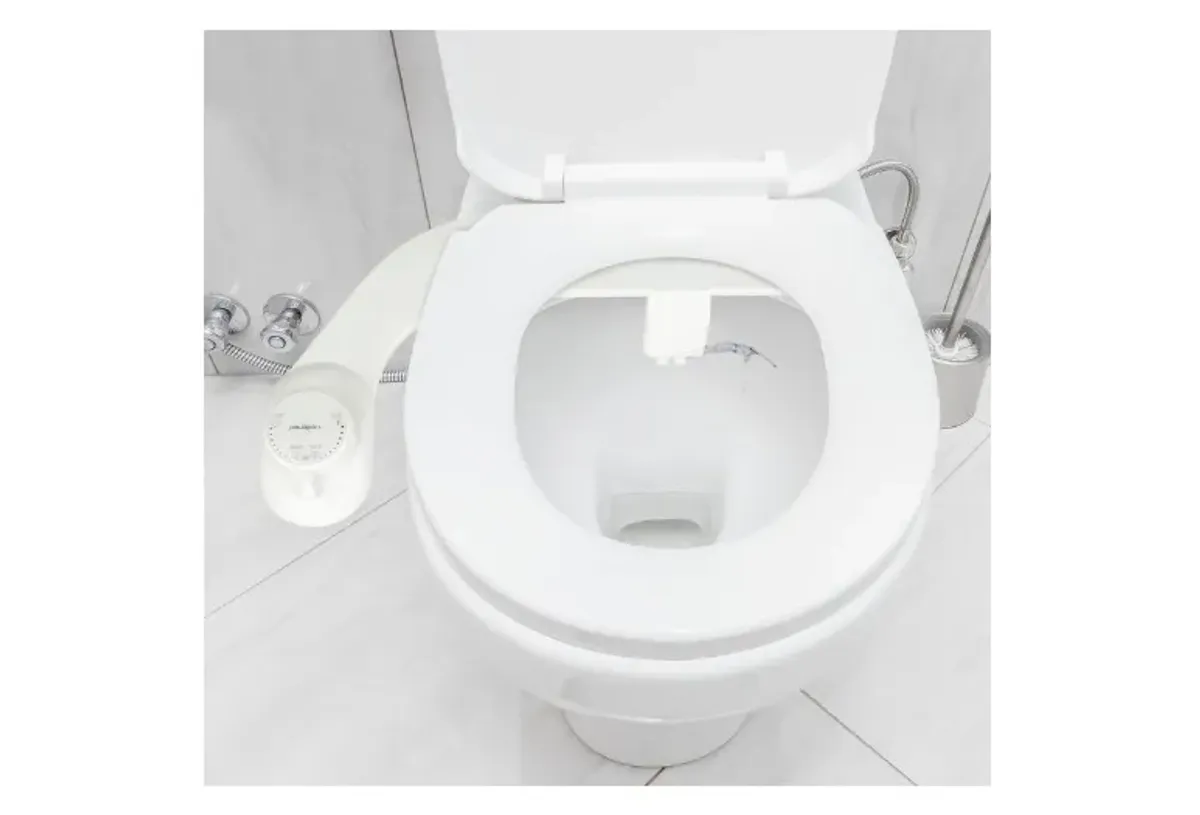 Redlemon Bidet para Inodoro con 2 Modos de Limpieza y Presión de Agua Ajustable. Sistema Sanitario para WC de Limpieza General y Femenina, Universal y Fácil de Instalar No Requiere Electricidad