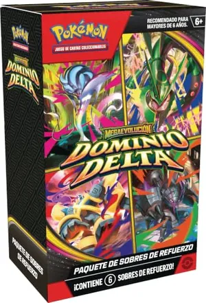 Pokémon Paquete de Sobres de Refuerzo de Megaevolución-Dominio Delta de JCC
