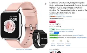 Smartwatch, Reloj Inteligente 
