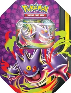 Pokémon TCG: Mega Moonlit Tin Mega Gengar