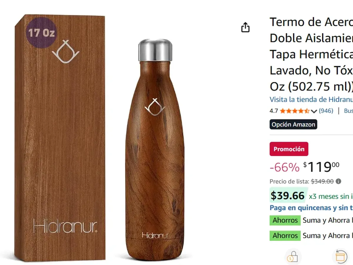 Termo de Acero Inoxidable (502.75 ml)