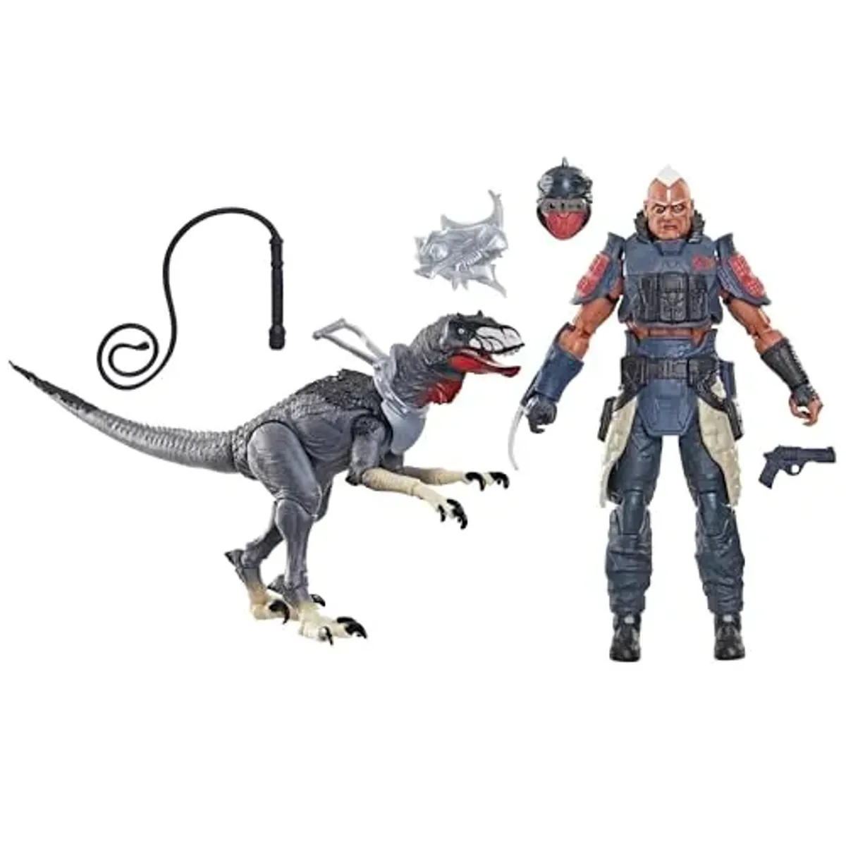 G.I. Joe Classified Series #196, Profesor Rottclaw & Cobra Deinonychus, Figura de acción Coleccionable de 6 Pulgadas y Juguete de Dinosaurio