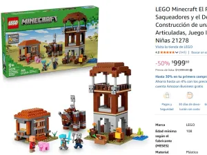 SET LEGO DE MINECRAFT