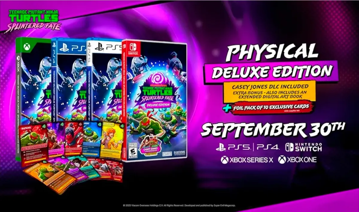 TMNT SPLINTERED FATE DELUXE EDITION