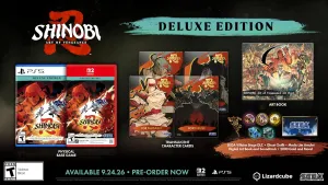 PREVENTA DE SHINOBI ART OF VENGEANCE DELUXE EDITION