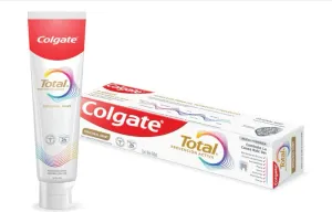 Colgate Total Original Mint, Pasta Dental, 24 Horas de Prevención Activa Contra Bacterias bucales, con Flúor, 160ml