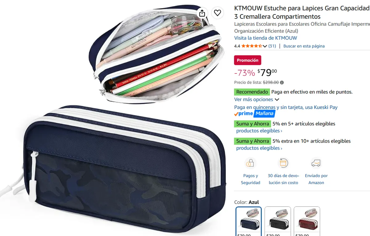 Estuche para Lapices 