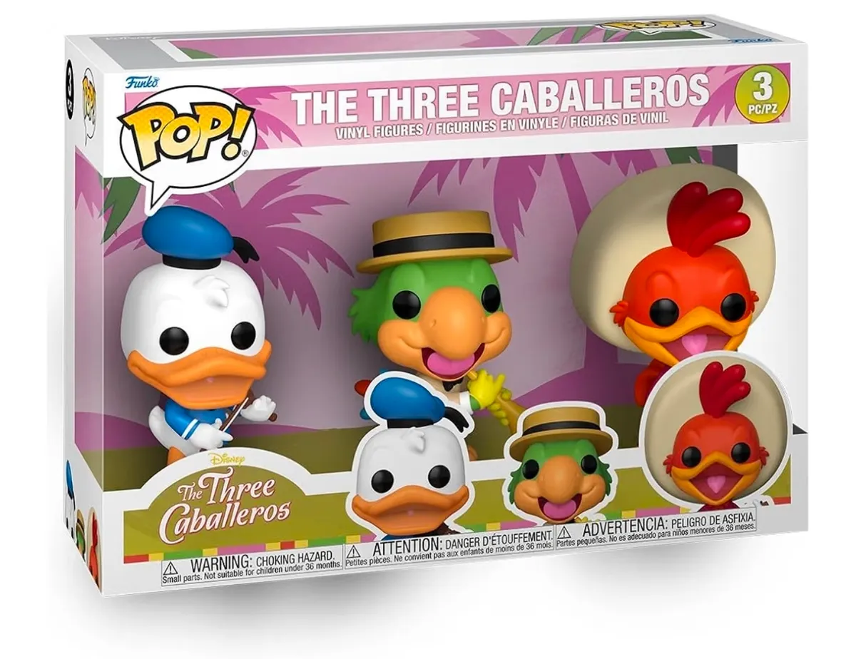 FUNKO PACK DE LOS TRES CABALLEROS DE DISNEY