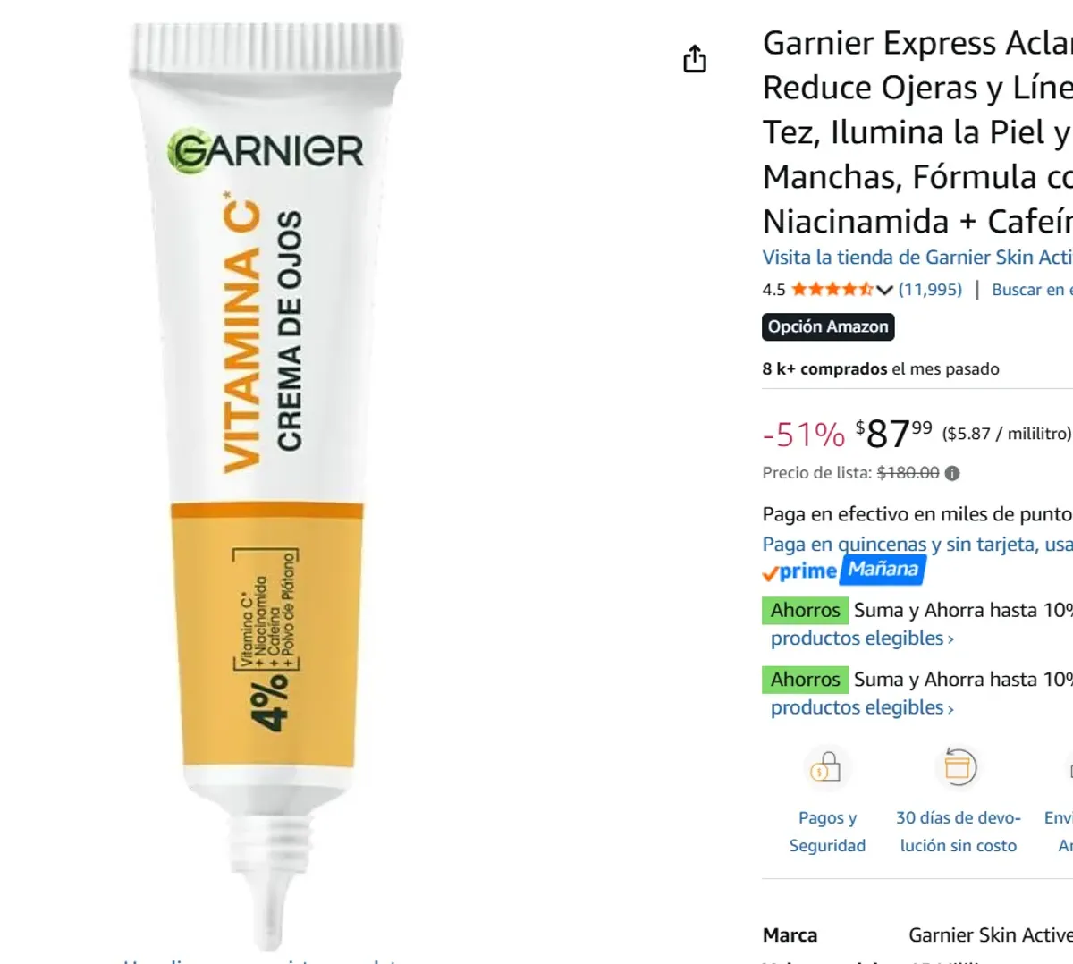 Reduce Ojeras y Líneas Finas