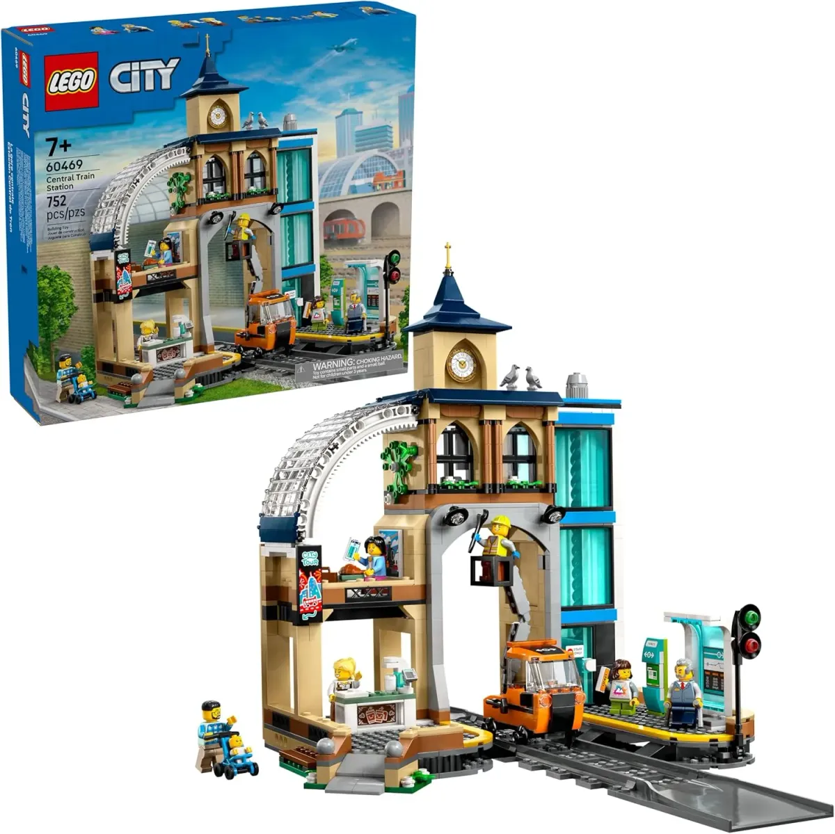 Set Lego de estación de Trenes rebajado más de 30% vendido por Amazon!!