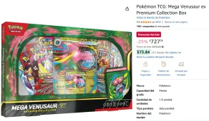MEGA VENUSAUR EX PREMIUM COLLECTION