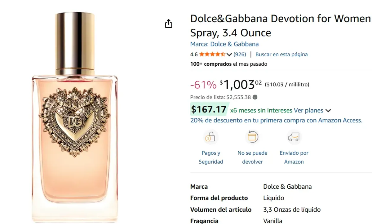 Dolce&Gabbana Devotion for Women 