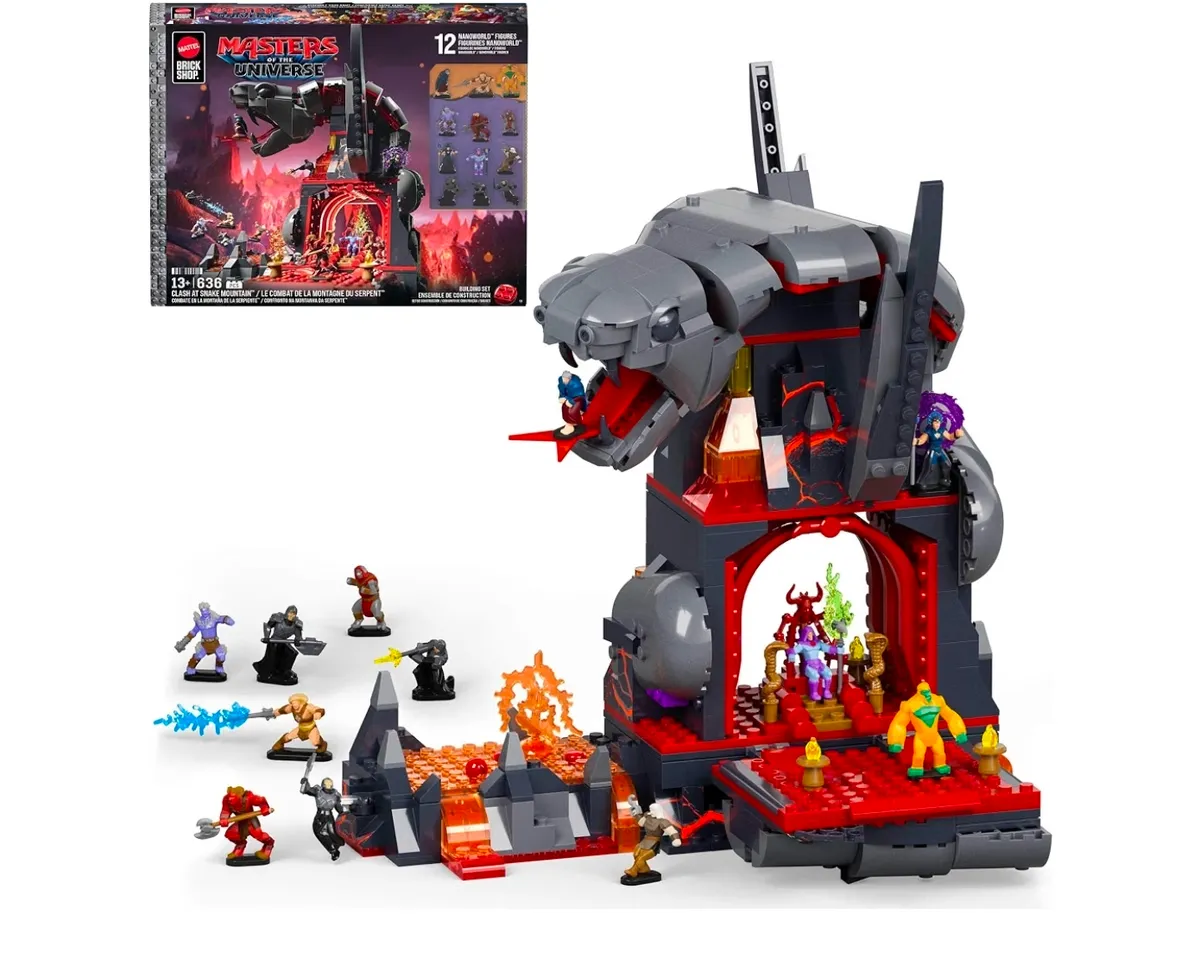 SNAKE MOUNTAIN DE MATTEL BRICK SHOP