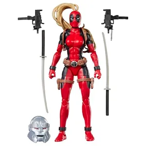 Marvel Legends Series, Lady Deadpool, Figura Coleccionable a Escala de 15 cm
