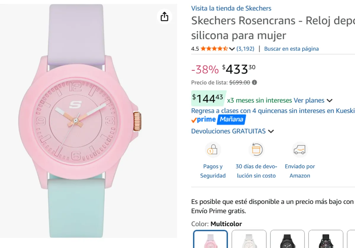 Skechers Reloj 
