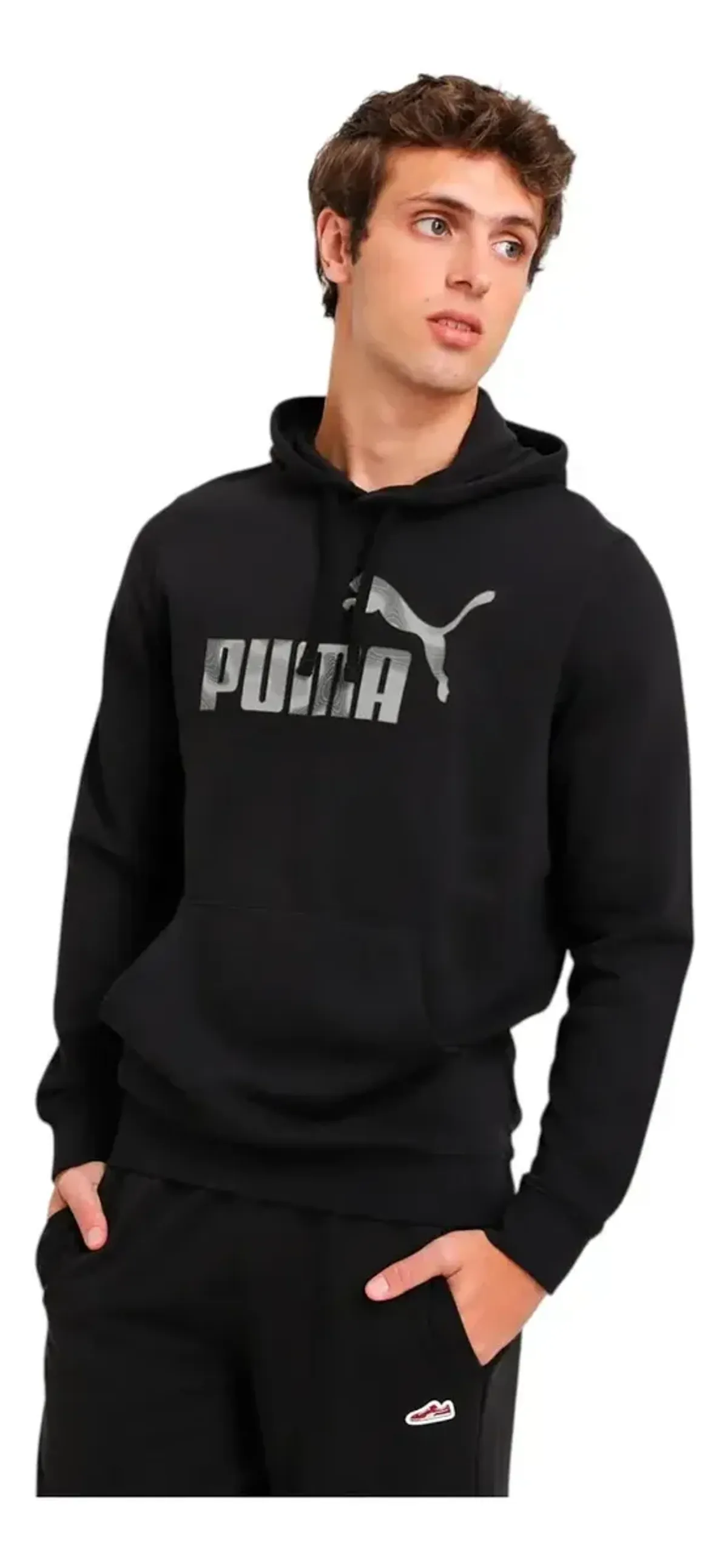 Sudadera Puma Hombre Ess Logo Lab Camo Hoodie Tr