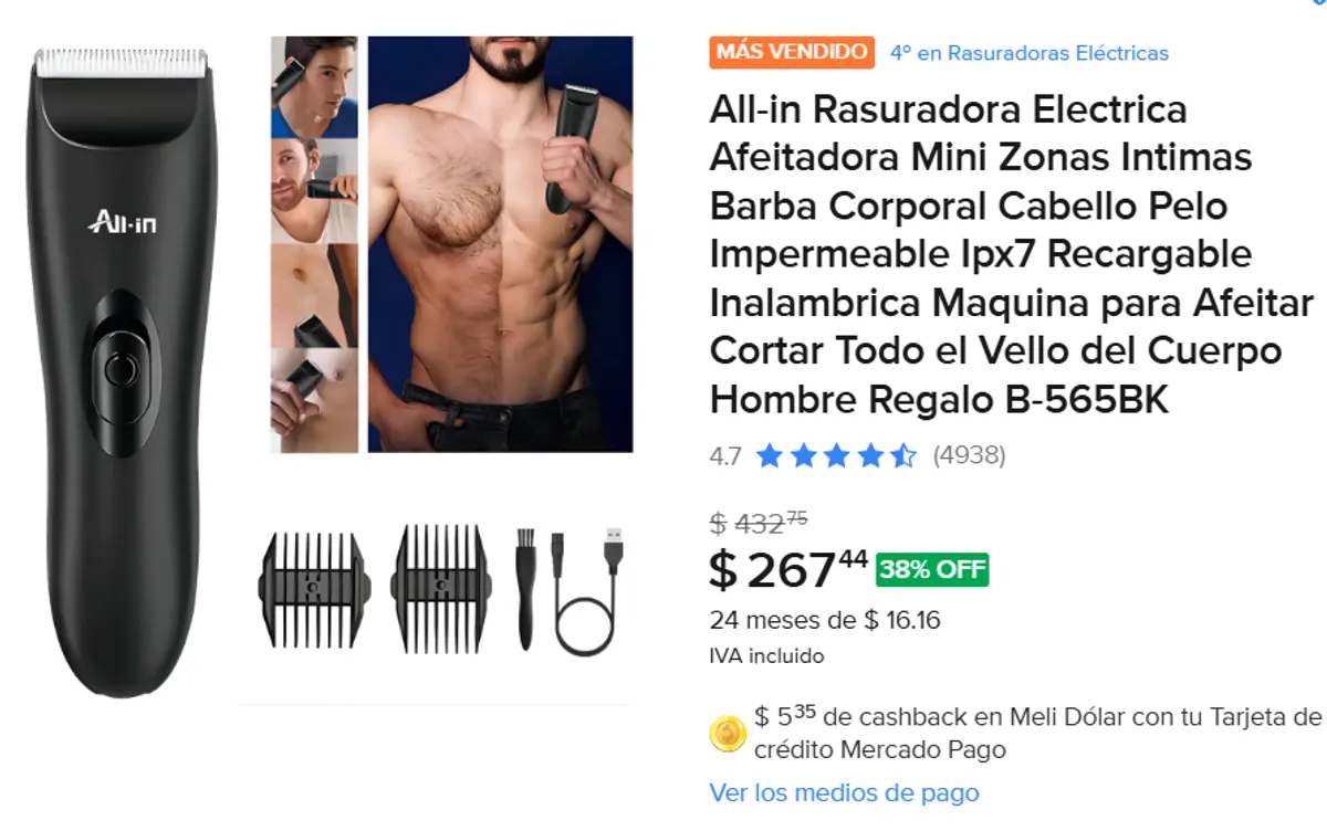 Rasuradora Electrica 
