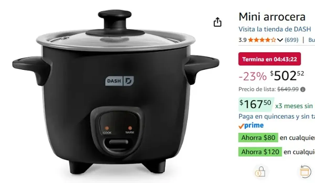 Mini arrocera