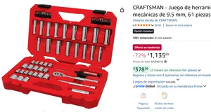 Juego de 61 herramientas 