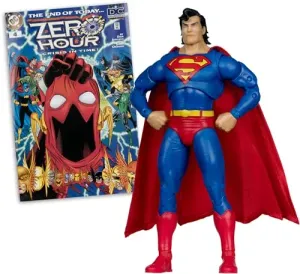 Mcfarlane DC Direct Figure with Comic: Zero Hour - Superman 7 Pulgadas