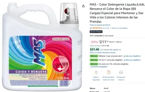 Detergente Líquido,6.64L