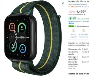 Motorola Moto Watch Fit