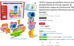 10 PCS Juguete de Equilibrio 