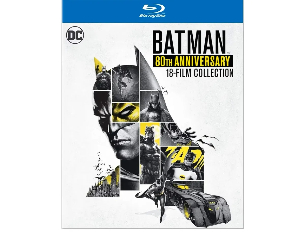 COLECCION BLU RAY DE 18 PELICULAS DE BATMAN