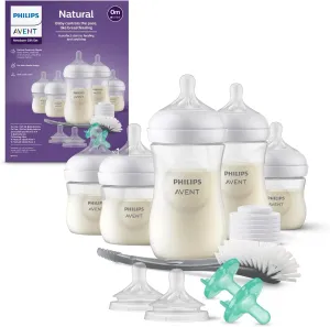 Philips Avent Set de Regalo Natural Response | Recién Nacido | 4oz/125 ml / 9oz/260 ml | SCD838/02
